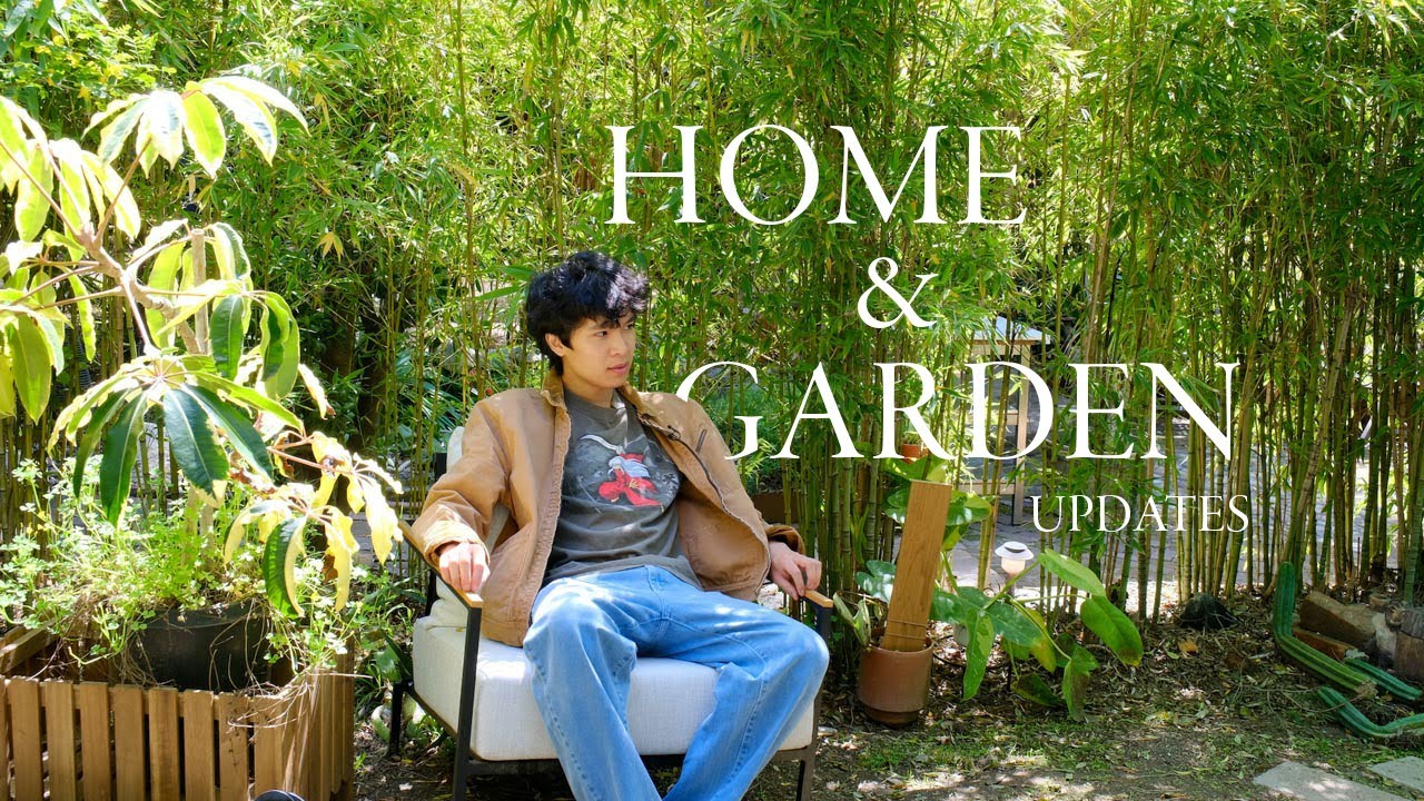 Home and Garden Updates | new chairs, strolling through the garden