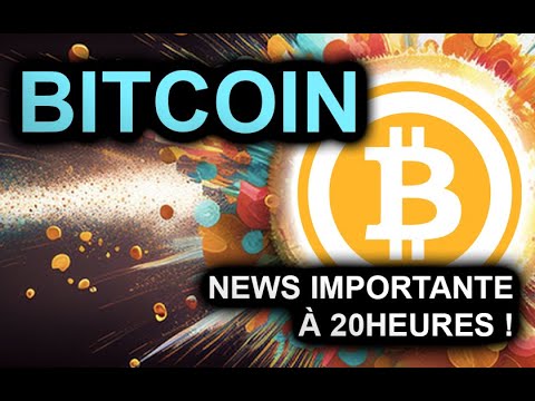BITCOIN – LA NEWS IMPORTANTE CE SOIR 20H 🔥? #bitcoin #crypto #bullrun