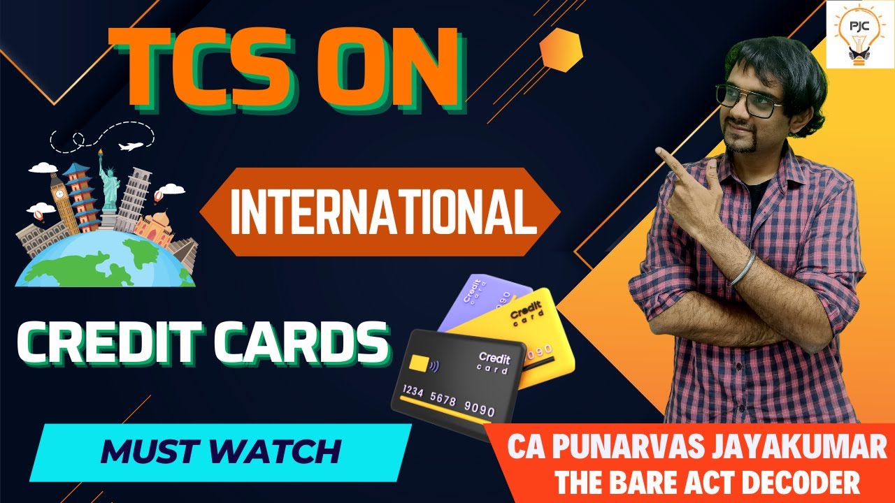TCS on International Credit Cards | Important Update #tcs #cafinal #creditcard
