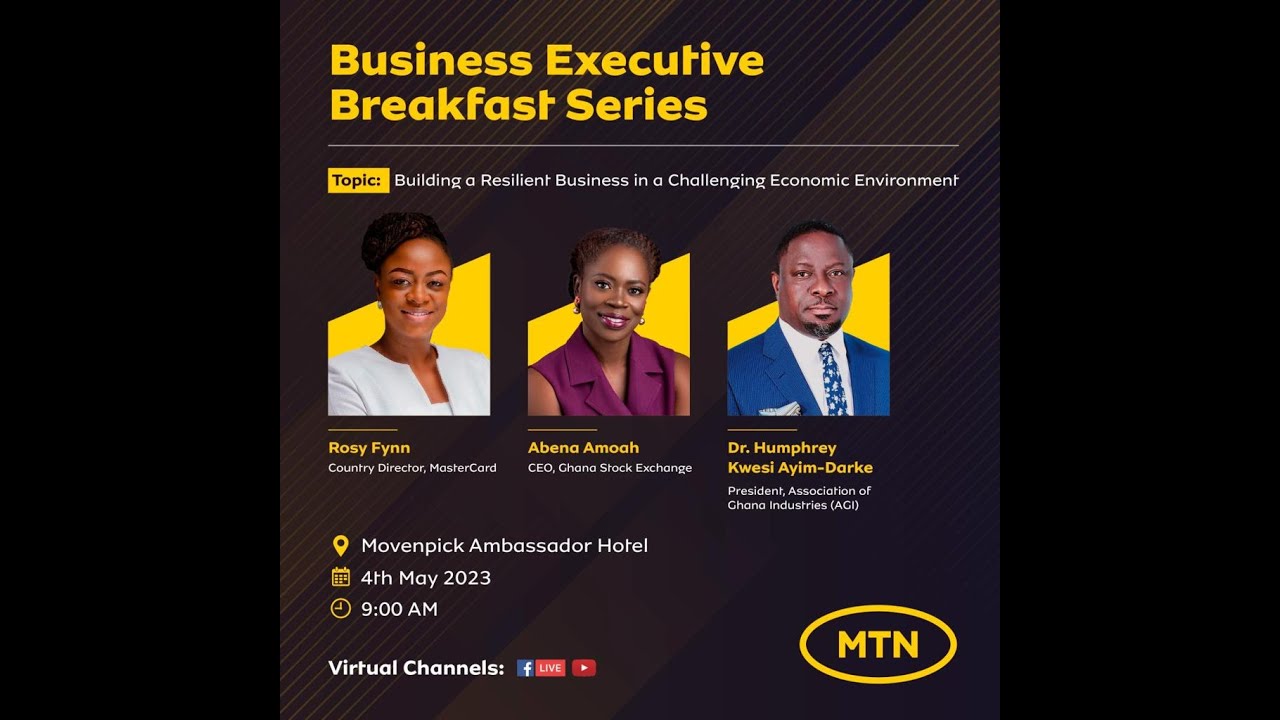 BUSINESS EXECUTIVE SERIES – “BUILDING A RESILIENT BUSINESS IN CHALLENGING ECONOMIC ENVIRONMENT”