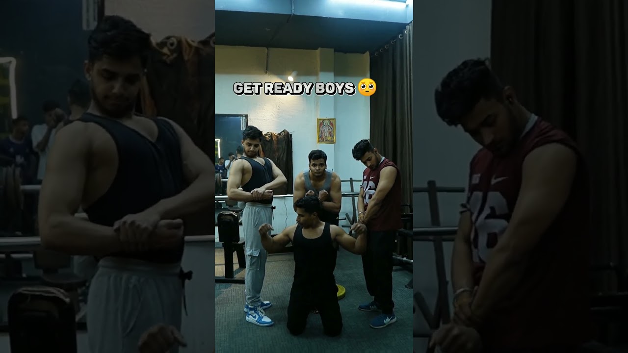 Get ready boys 😜 #viral #bodybuilding #gymworkout #fitness #health #youtubeshorts #indian #boys