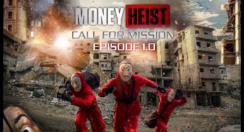 MONEY HEIST vs POLICE in REAL LIFE ll CALL FOR MISSION 1.0 ll (Epic Parkour Pov Chase)